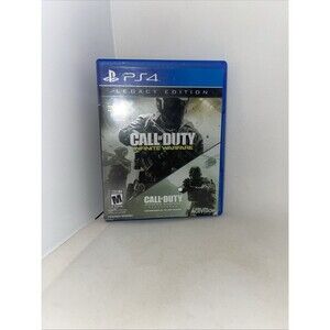 Call of Duty Infinite Warfare Legacy Edition Modern Warfare Remastered PS4